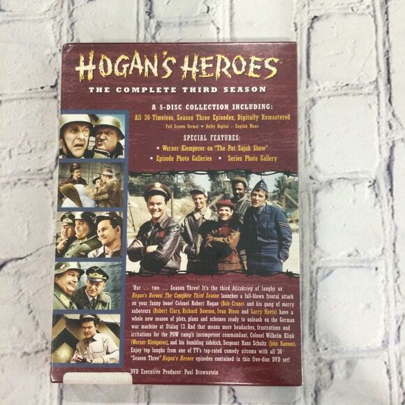 Hogan’s Heroes DVD The Complete Third Season 5-Disc Set on DVD Sealed - Picture 3 of 6